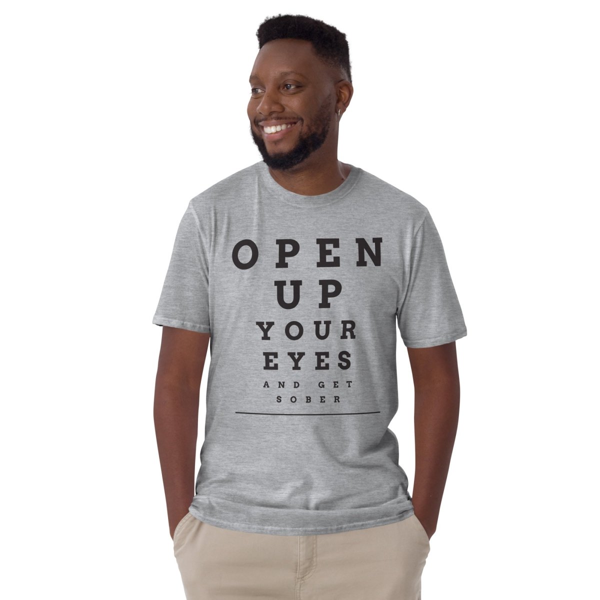 Open Up Your Eyes Essential Unisex T-Shirt - Comfortable Cotton Tee for Men & Women - Perfect for Casual Wear, Street Style & Everyday Outfits