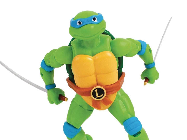 BST AXN Teenage Mutant Ninja Turtles Leonardo Action Figure - Collectible TMNT Toy for Kids & Adults - Perfect for Display, Play & Gifts