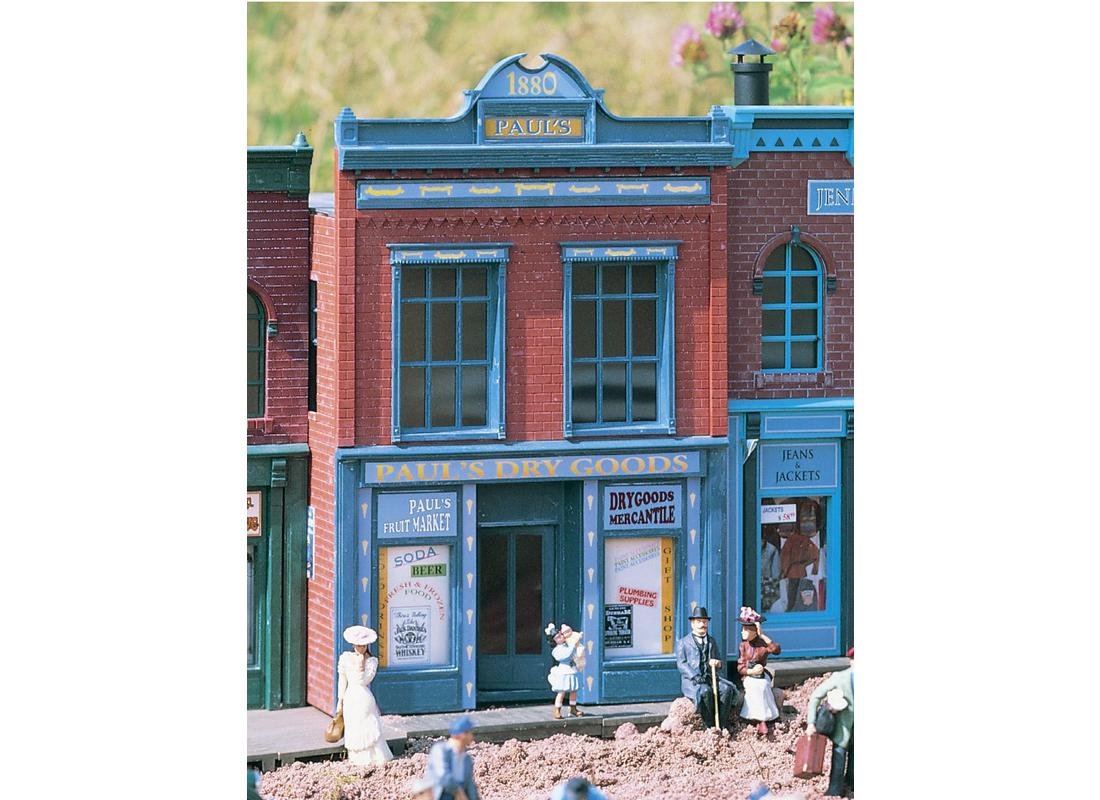 Piko 62220 G Scale Model Train Kit - Pauls Dry Goods Freight Car for Realistic Railroad Scenery & Train Layouts | Perfect for Collectors & Hobbyists