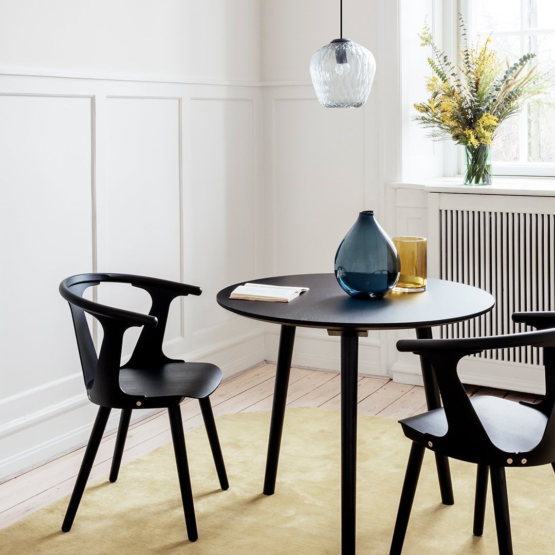 SK1 Modern Dining Chair - Mid-Century Style Wooden Chair for Kitchen, Dining Room & Office - Comfortable & Sturdy Design for Home & Restaurant Use