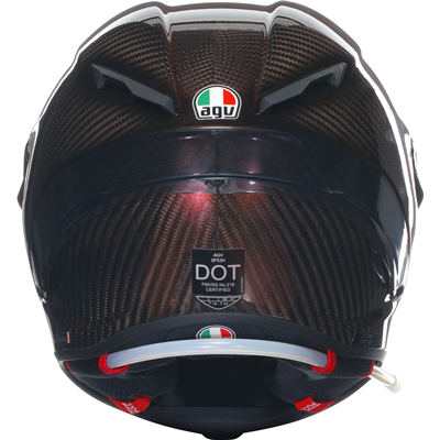 AGV Pista GP RR Red Carbon Motorcycle Helmet - ECE 22.06 Certified - High Performance Racing Helmet for Track & Street Riding - Perfect for MotoGP, Superbike & Sport Bike Enthusiasts