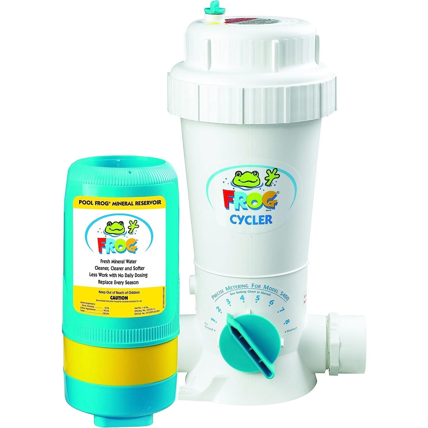 FROG® Model 5400 Pool Sanitizing System - Easy Chlorine-Free Water Treatment for Pools up to 40,000 Gallons | Ideal for In-Ground and Above-Ground Residential Pools