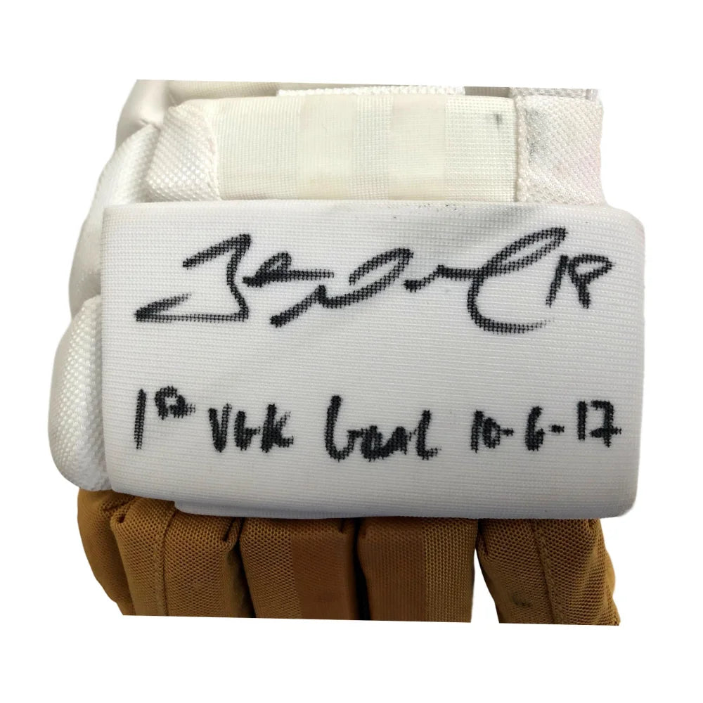 James Neal Autographed 2017 Vegas Golden Knights Game-Used Gloves - First VGK Season Collectible - Perfect for Hockey Fans & Memorabilia Displays