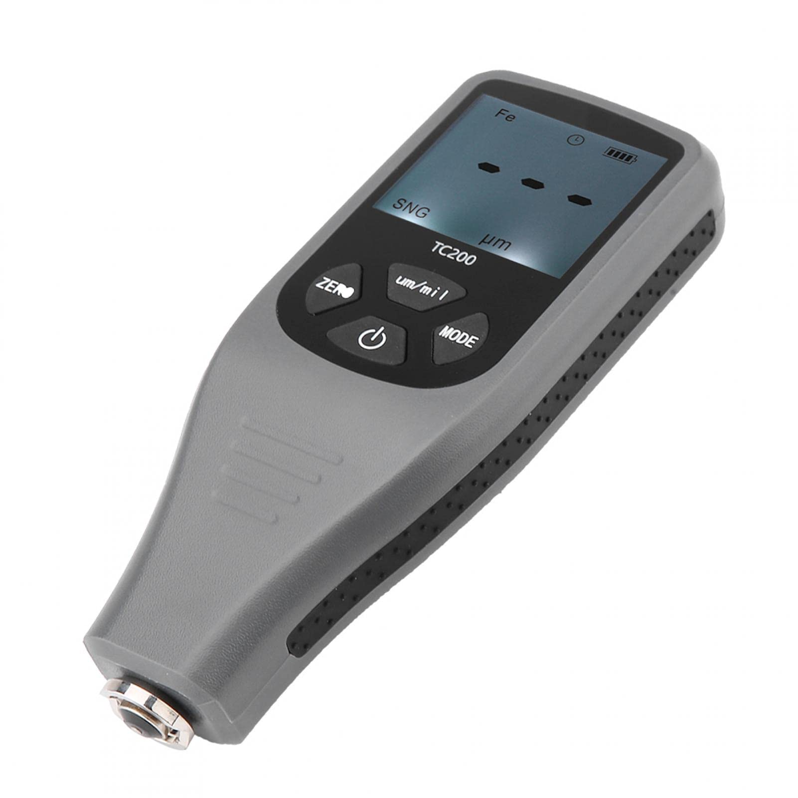 Professional Digital Coating Thickness Gauge - High Precision Car Paint & Metal Thickness Tester with Anti-Slip Grip & NF F Probe | Ideal for Automotive Repair, Metal Fabrication & Quality Control
