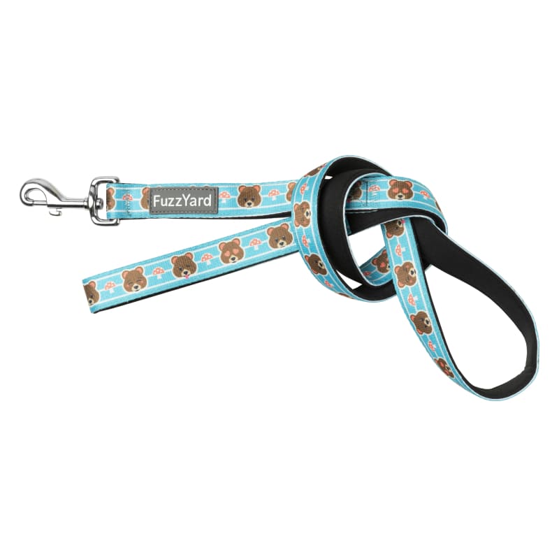 Fuzzyard Fuzz Bear Dog Leash - Soft & Durable Pet Walking Lead for Small & Medium Dogs (2 Sizes) | Perfect for Daily Walks, Park Adventures & Outdoor Activities