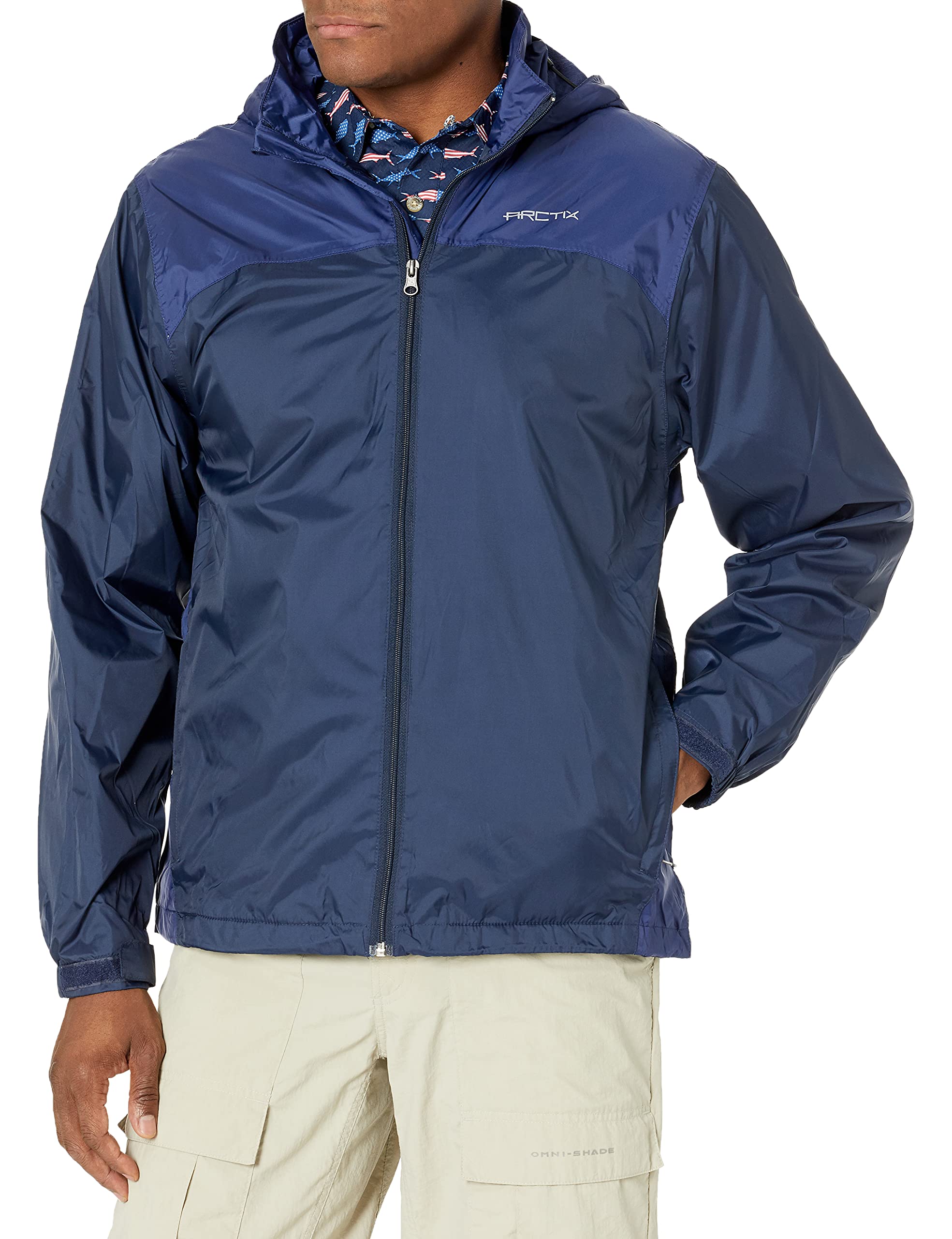 Arctix Men's Waterproof Fleece-Lined Rain Jacket for Outdoor Hiking, Camping & Winter Weather Protection