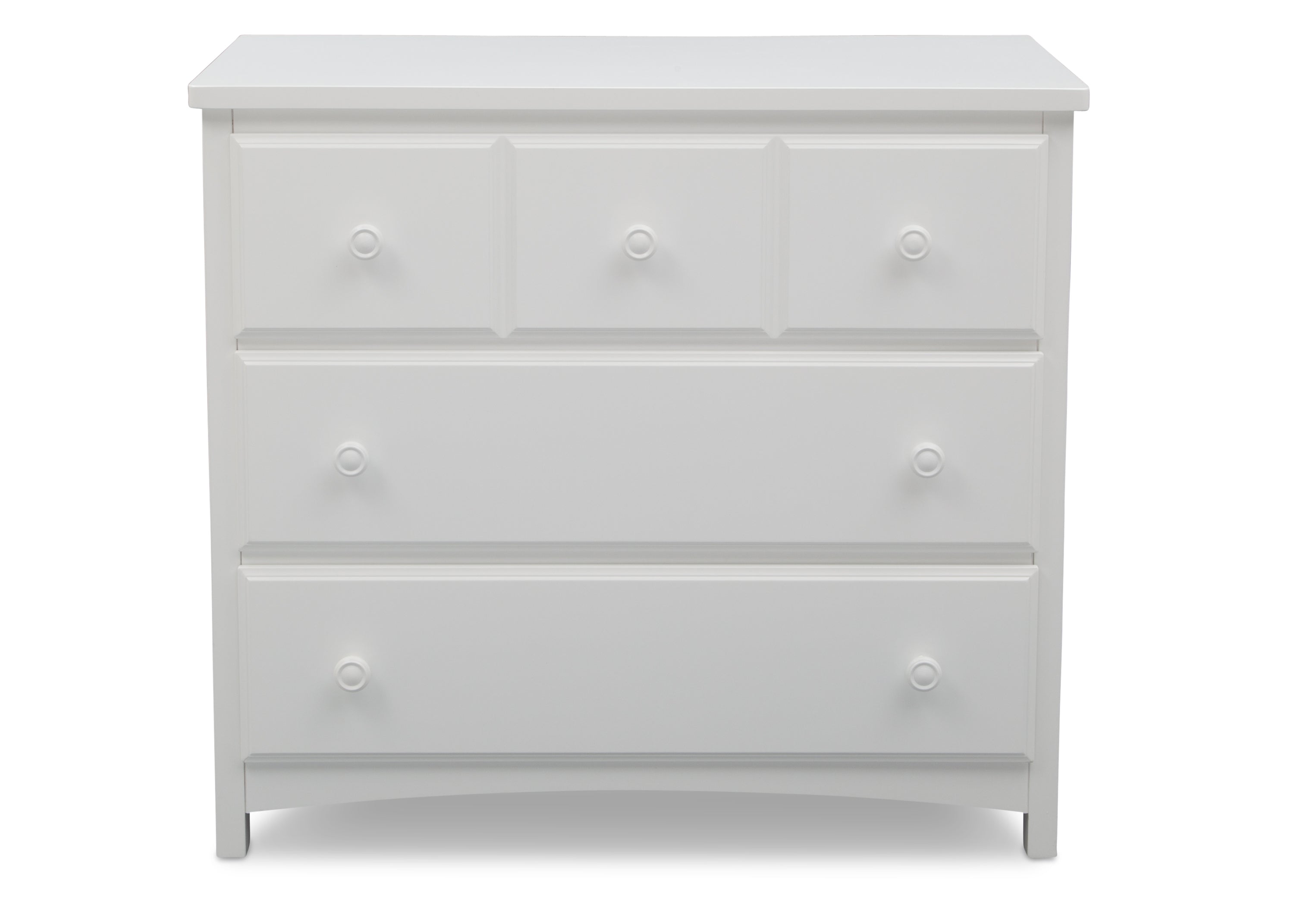 3 Drawer Dresser - Sturdy Wooden Chest of Drawers for Bedroom Storage & Organization | Perfect for Clothes, Accessories & Home Decor