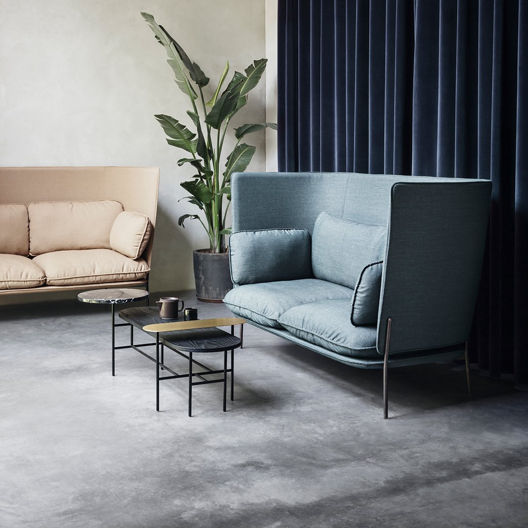 Cloud LN7 3-Seater High Back Sofa - Modern Comfort for Living Room, Lounge & Office - Soft Upholstery & Ergonomic Support