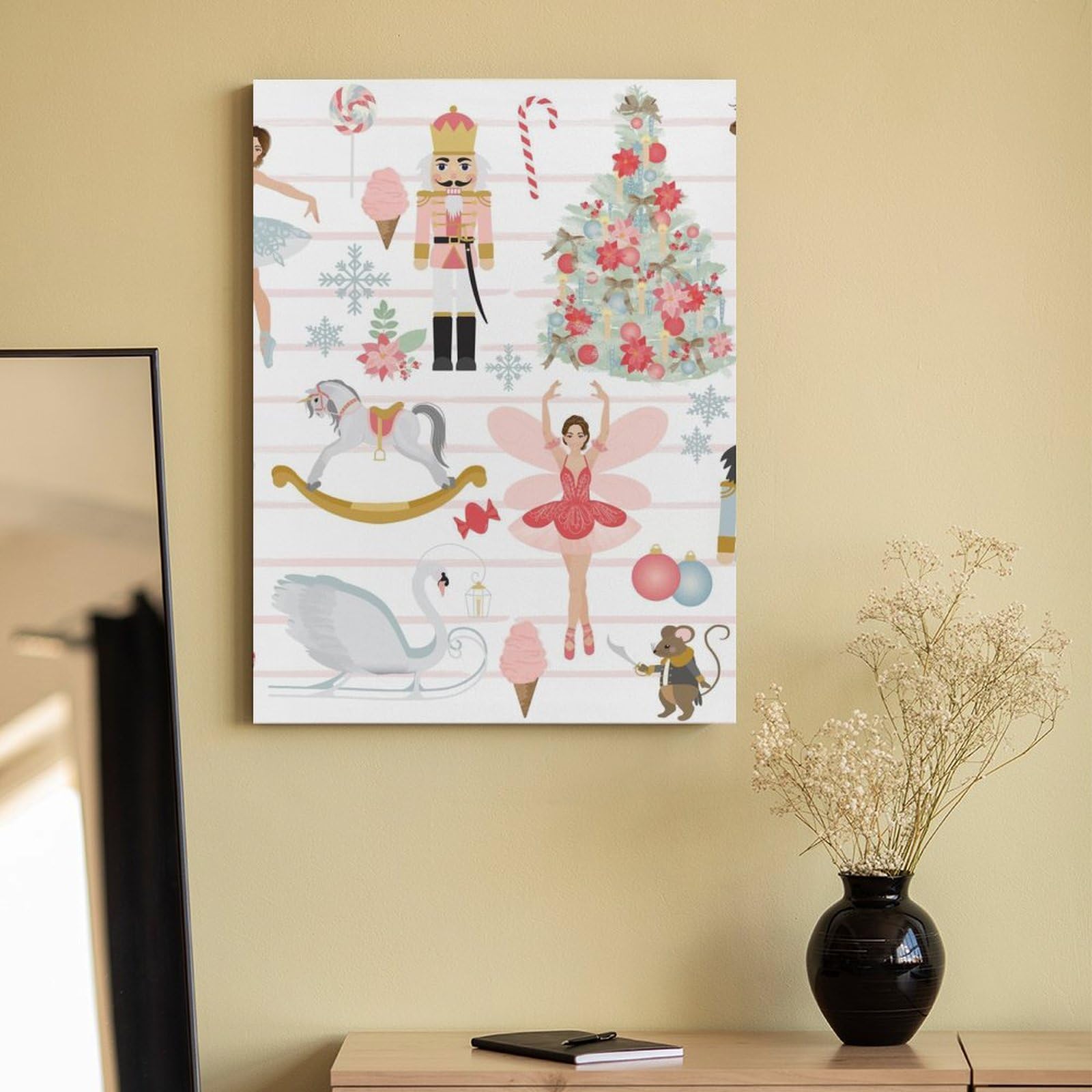 Personalized Nutcracker Dream Adult Paint by Number Kit - Digital Oil Painting with Frame | Creative DIY Gift for Christmas, Home Decor & Relaxation