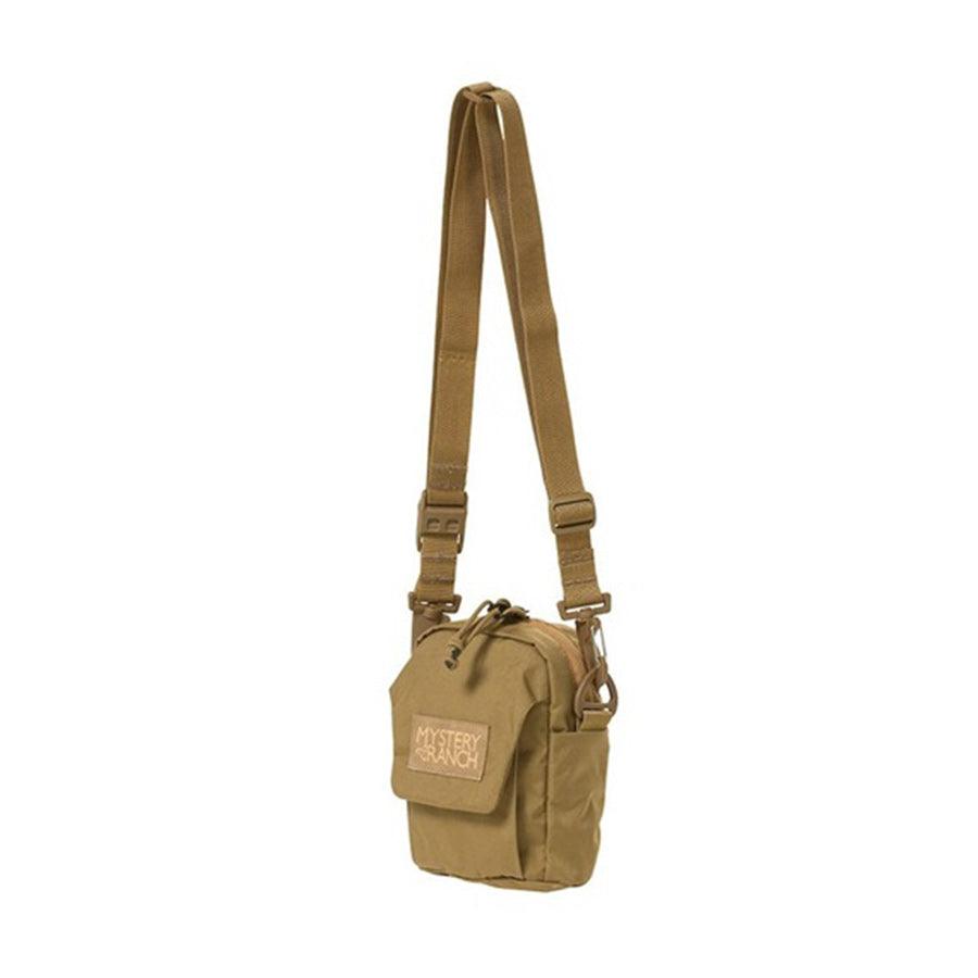 MYSTERY RANCH Bop Shoulder Bag 2021 - Coyote Brown Tactical Backpack for Hiking, Travel & Everyday Carry | Durable Outdoor Gear for Men & Women