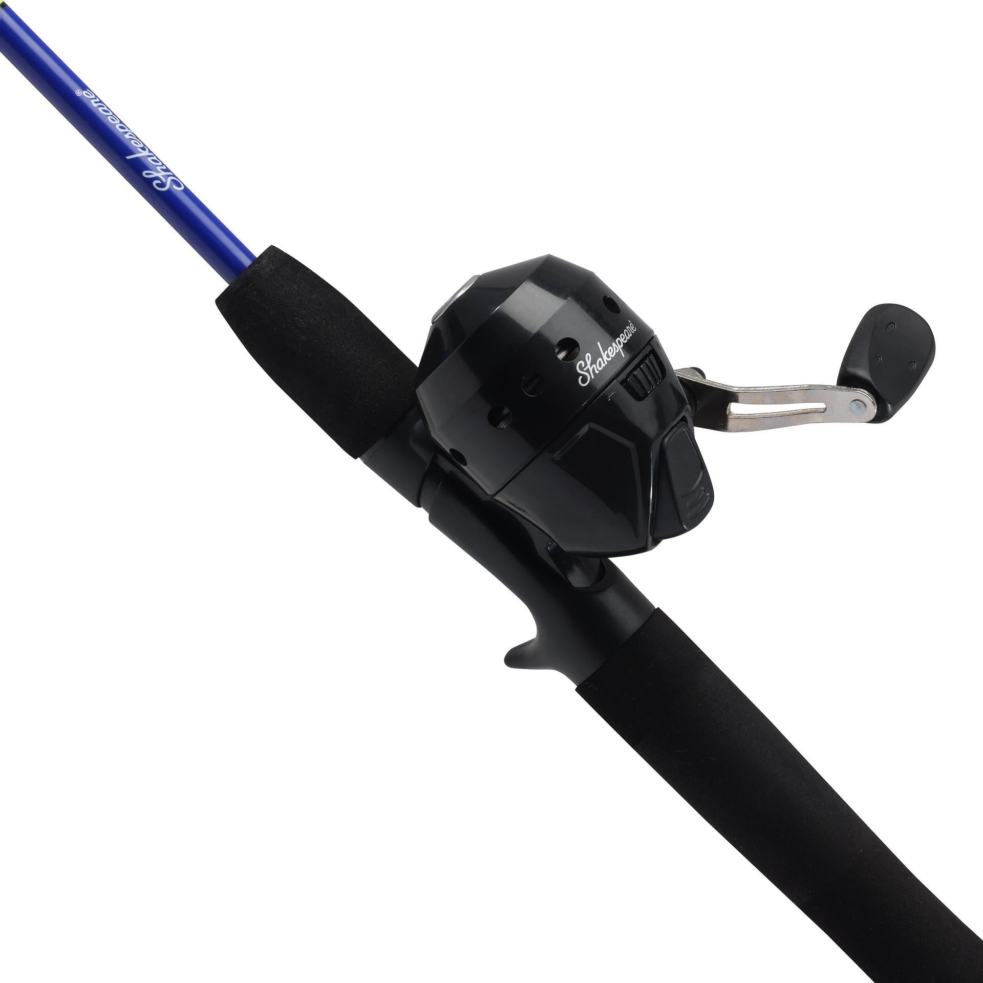 Catch More Fish® Lake Pond Spincast Fishing Rod - Yellow Spinning Rod for Freshwater Fishing, Perfect for Lake & Pond Angling | Great Gift for Fishing Enthusiasts