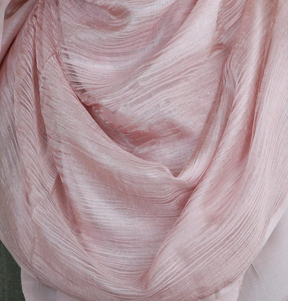 Aker Torba Hijab Wrap Shawl - Light Pink 991 | Soft & Breathable Muslim Headscarf for Women | Perfect for Daily Wear, Prayer, and Special Occasions