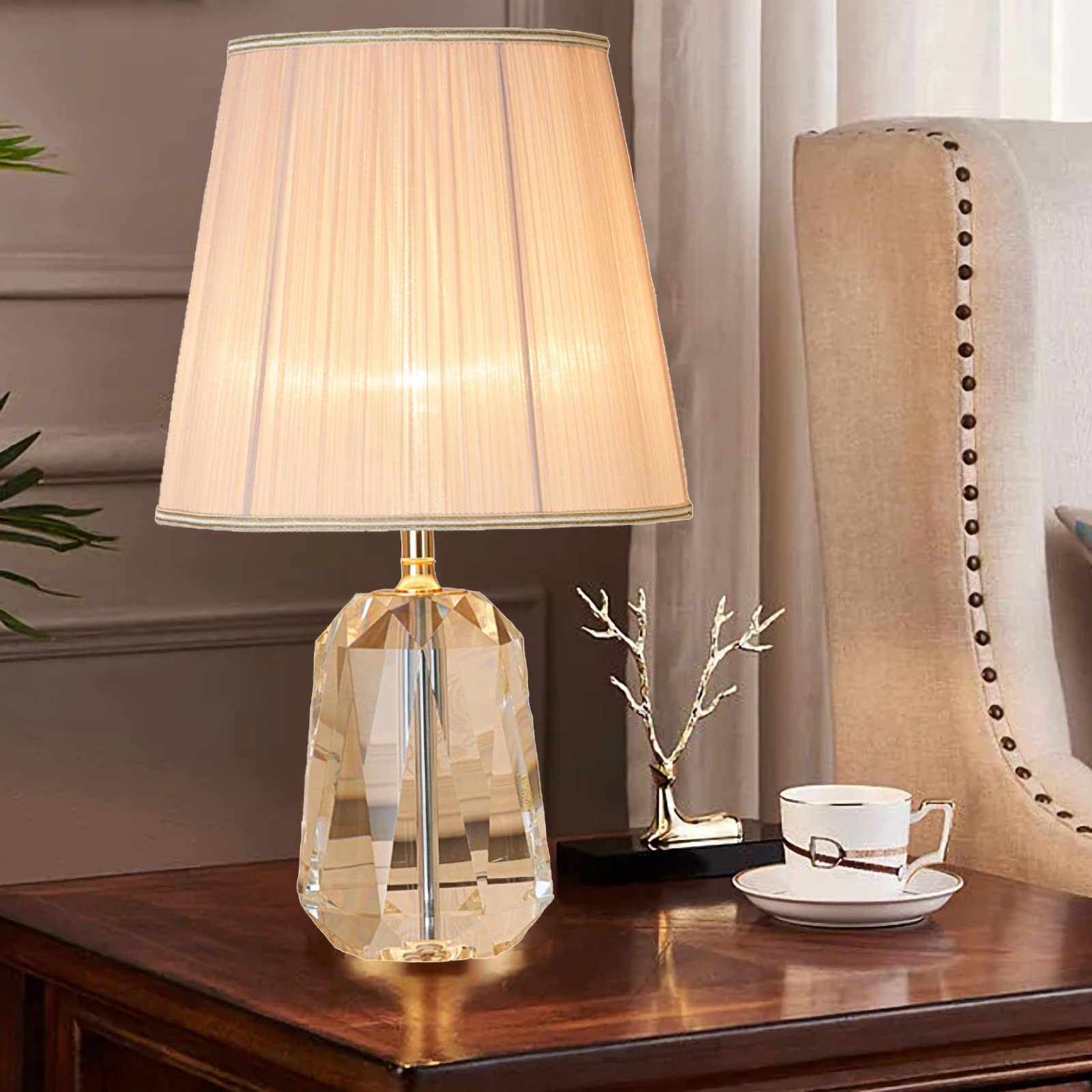 Luxury Crystal Table Lamp 22.8