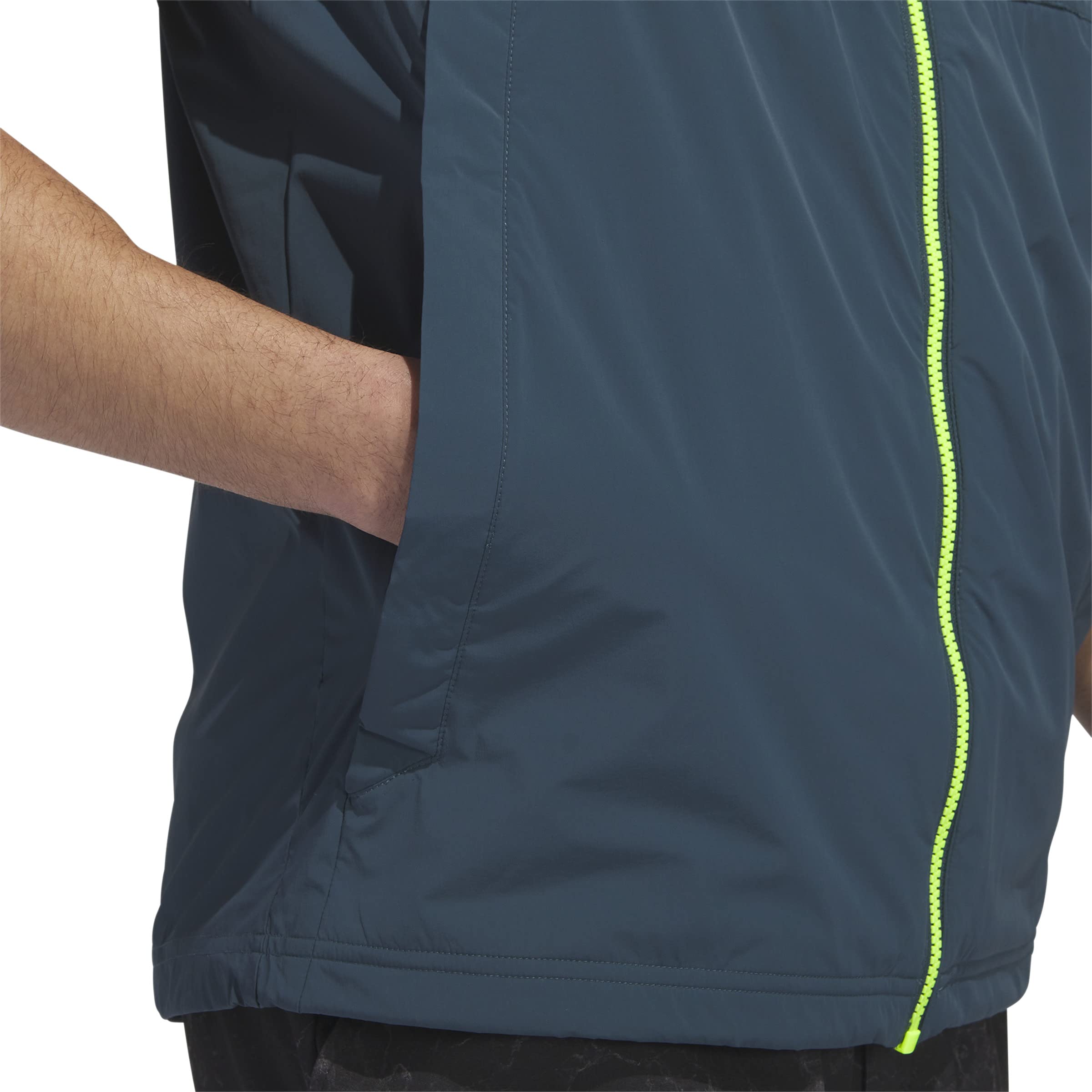 Adidas Men's Ultimate365 Tour Wind-Ready Golf Vest - Lightweight & Water-Resistant for All-Weather Performance on the Golf Course
