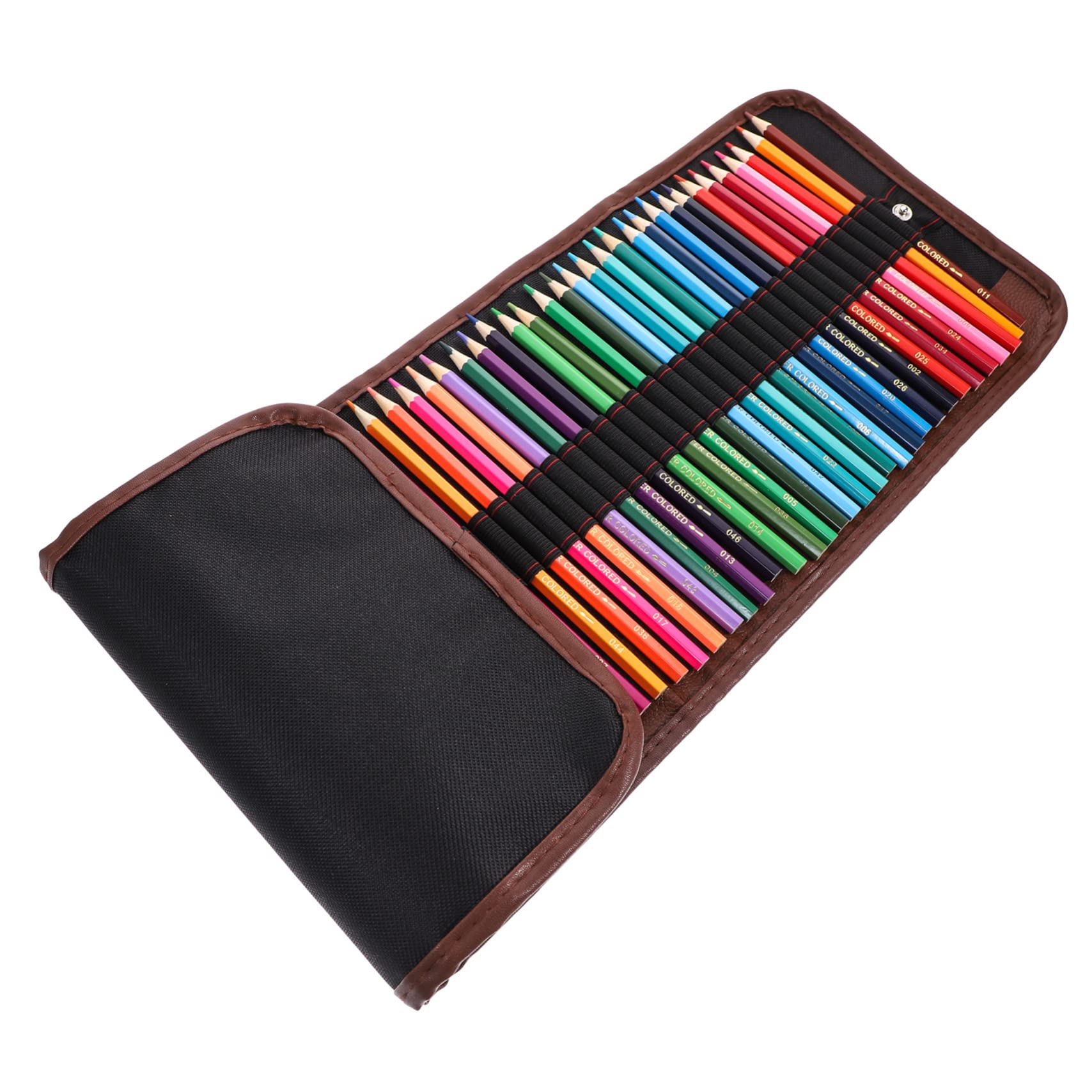 HOODANCOS Professional Art Pencil Set - 24 Watercolor & Colored Pencils for Adult Coloring Books | Portable Artist Supplies for Sketching, Drawing & Daily Art Projects | Perfect for Beginners & Professionals