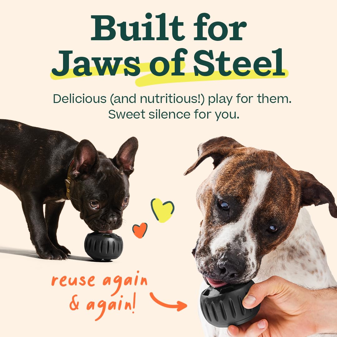 WOOF Power Chewer Pupsicle - Ultra Durable Dog Chew Toy for Aggressive Chewers & Large Breeds (75+ lbs) - Easy to Clean Chew-Resistant Dog Toy - Perfect for Teething, Boredom Relief & Playtime