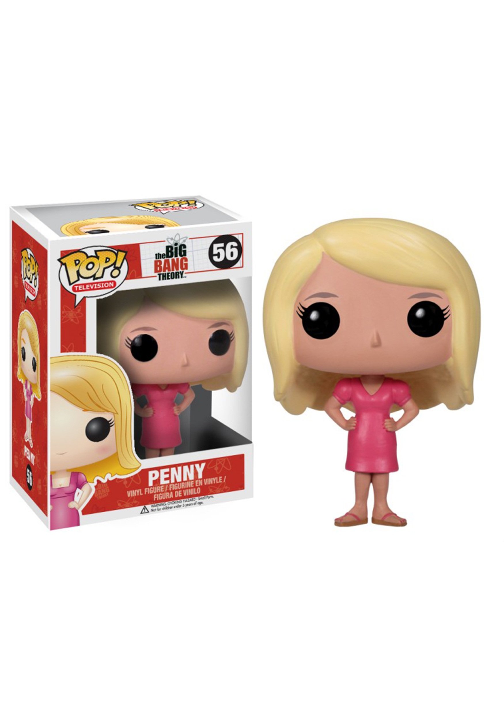 Funko POP! Vinyl Figure: Penny from The Big Bang Theory - Collectible TV Show Merchandise for Fans & Gifts