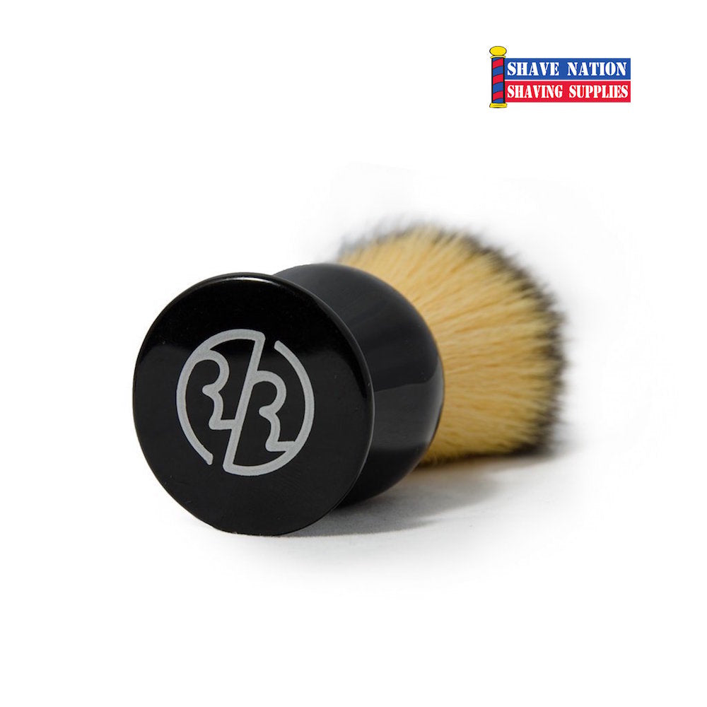 Premium Rockwell Synthetic Shaving Brush for Men - Soft & Durable Vegan Shaving Brush for Sensitive Skin - Perfect for Wet Shaving, Travel & Grooming Kits