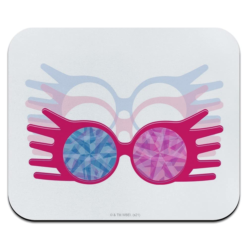 Harry Potter Luna Lovegood Specterspecs Low Profile Thin Gaming Mouse Pad - Perfect for PC, Laptop, Office & Home Use