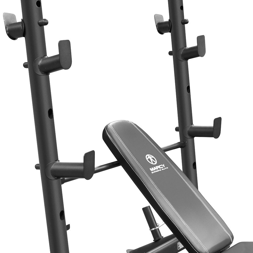 Marcy Diamond Mid Size Weight Bench MD 867W - Adjustable Home Gym Equipment for Strength Training & Workouts - Perfect for Home Fitness, Bodybuilding & Exercise Routines