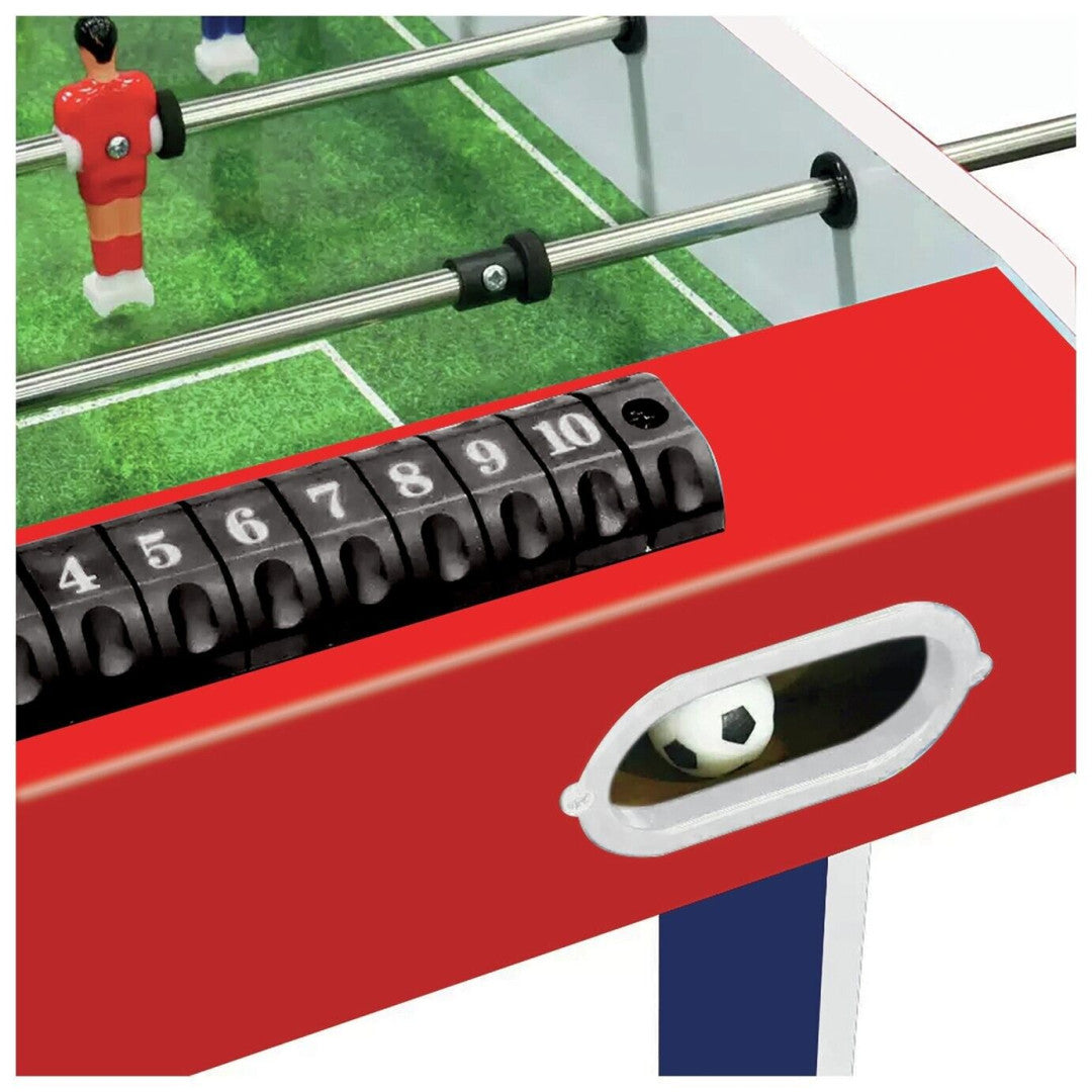 Hy Pro 3ft Football Table - Compact Foosball Table for Home & Office Game Room - Perfect for Indoor Sports Entertainment & Family Fun