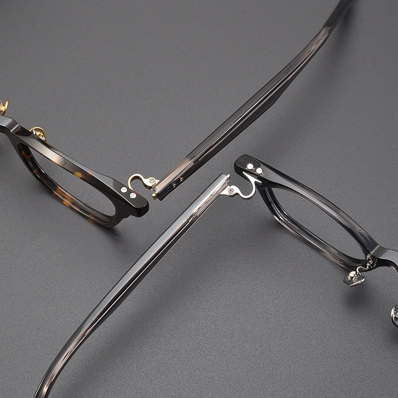 Stylish Acetate Round Glasses Frames 9004 - Trendy & Lightweight Eyewear for Women & Men - Perfect for Reading, Fashion & Everyday Wear