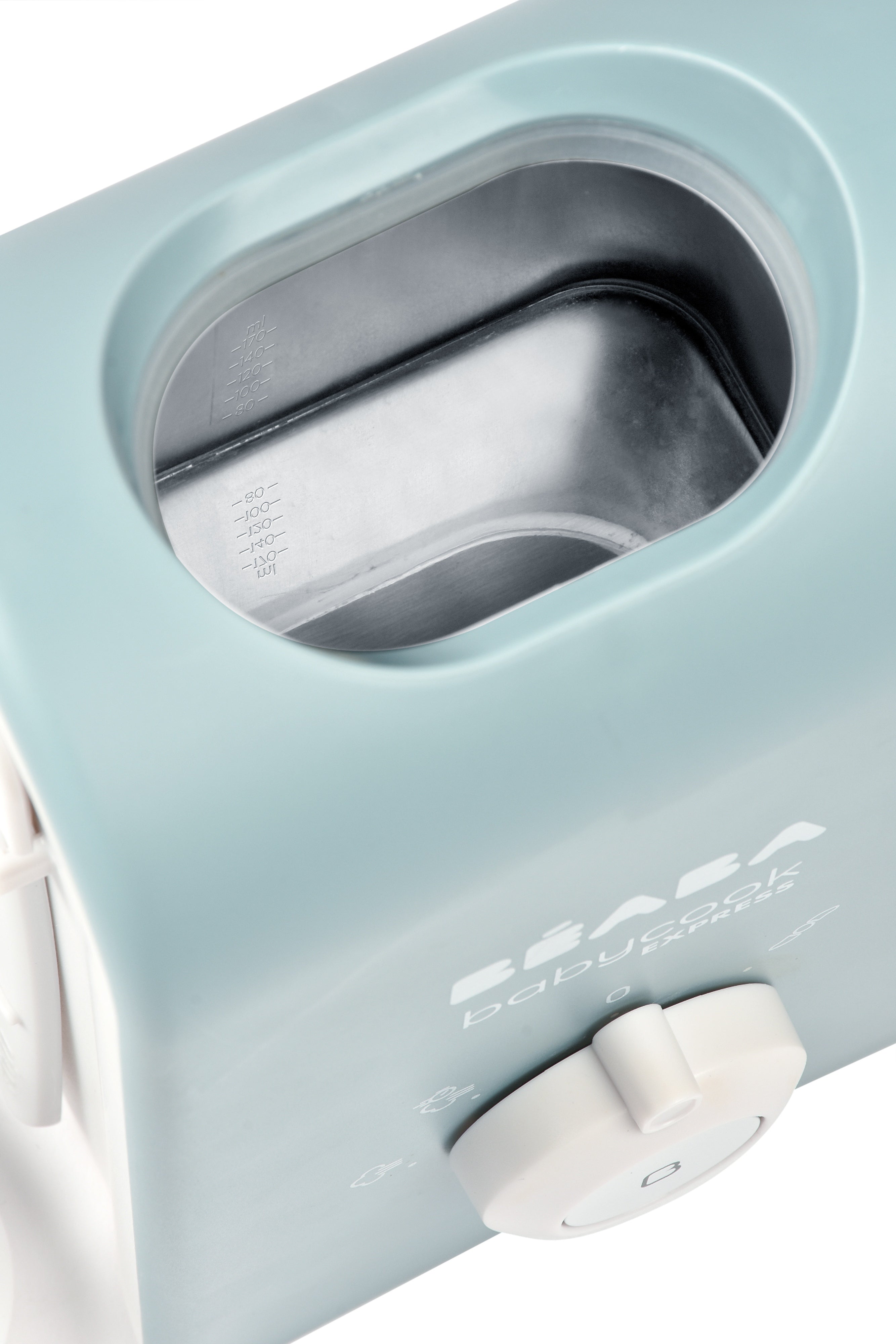 Beaba Babycook Express Baby Food Maker - 4-in-1 Steam Cooker, Blender, Defroster & Warmer for Homemade Purees | Perfect for Busy Parents & Healthy Baby Food Preparation at Home