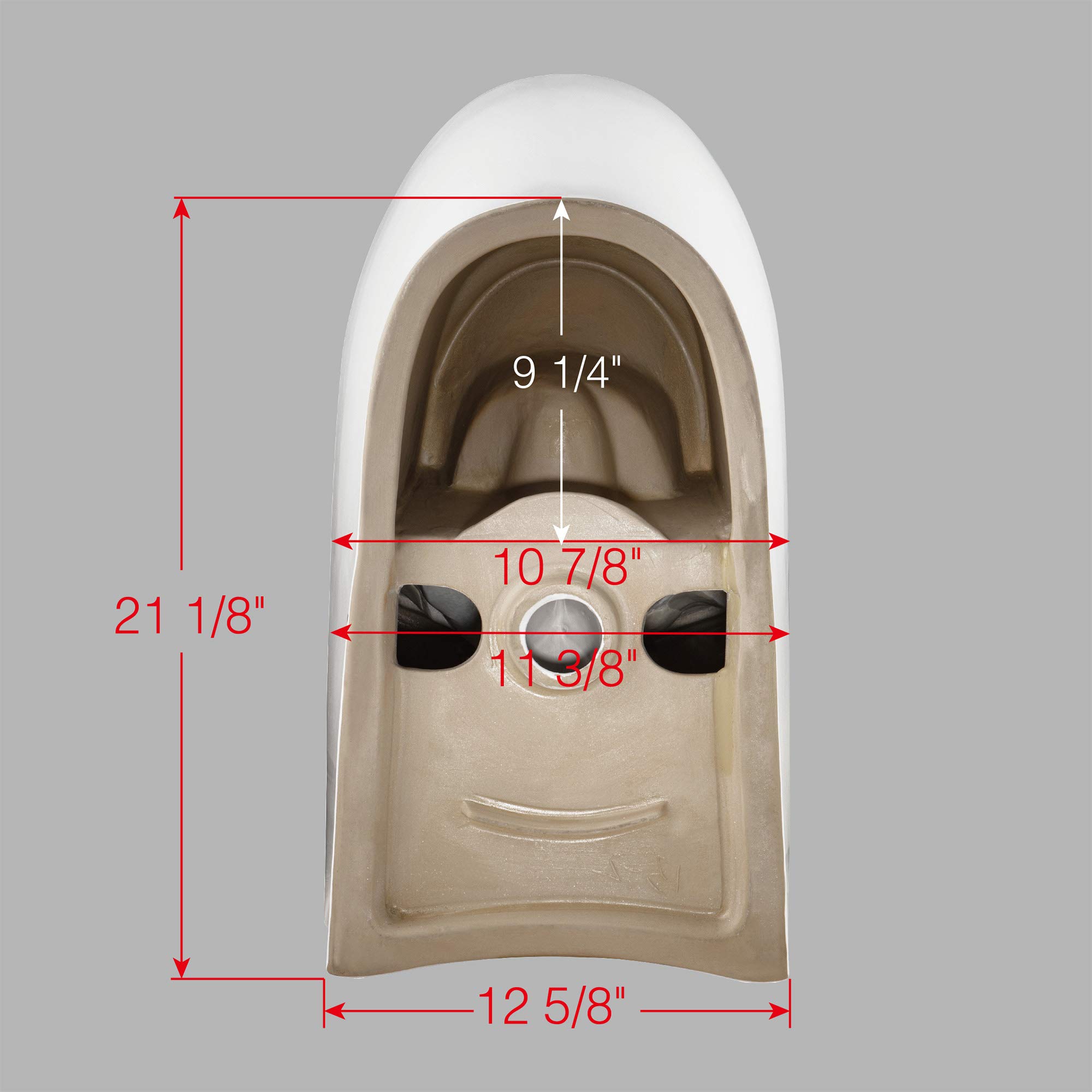 WOODBRIDGE Modern Elongated One-Piece Toilet with Dual Flush 1.0/1.6 GPF, Soft-Close Seat, 1000g MaP Flushing Score - White (Model T-0032) | Perfect for Small Bathrooms & Water-Efficient Homes