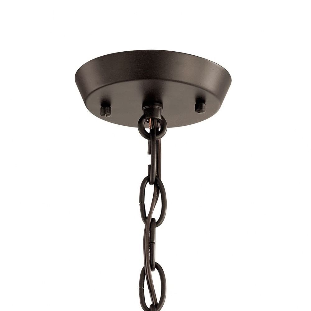 3-Light Traditional Mini Chandelier Fixture in Olde Bronze - Perfect for Dining Room, Bedroom, or Entryway Lighting