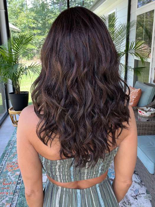 Bryce Synthetic Lace Front Wig with Mono Part - Natural Looking Human Hair Wig for Women - Perfect for Cosplay, Daily Wear & Special Occasions