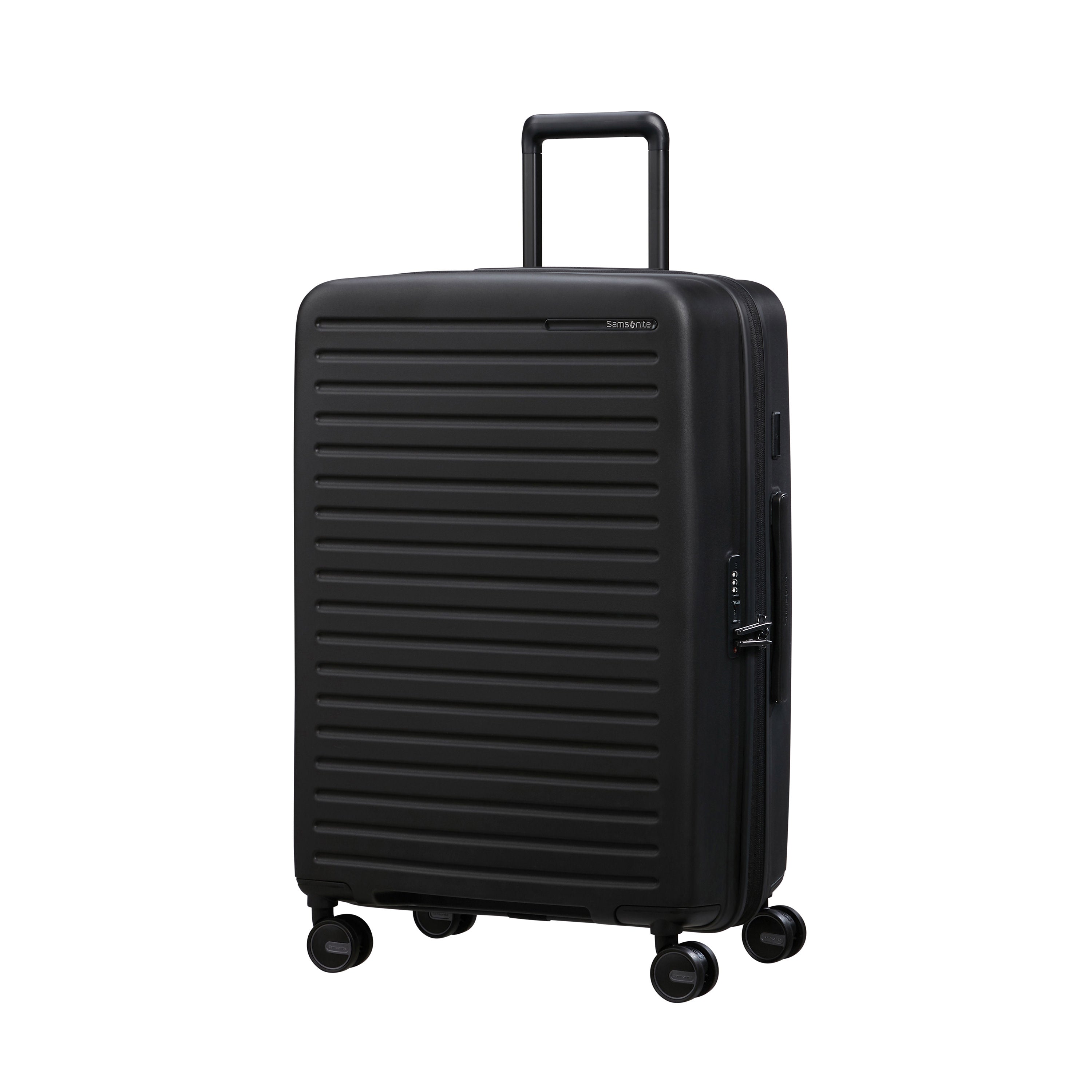 Samsonite Restackd Spinner Medium Expandable Carry-On Luggage - Lightweight Suitcase for Business Travel & Weekend Getaways
