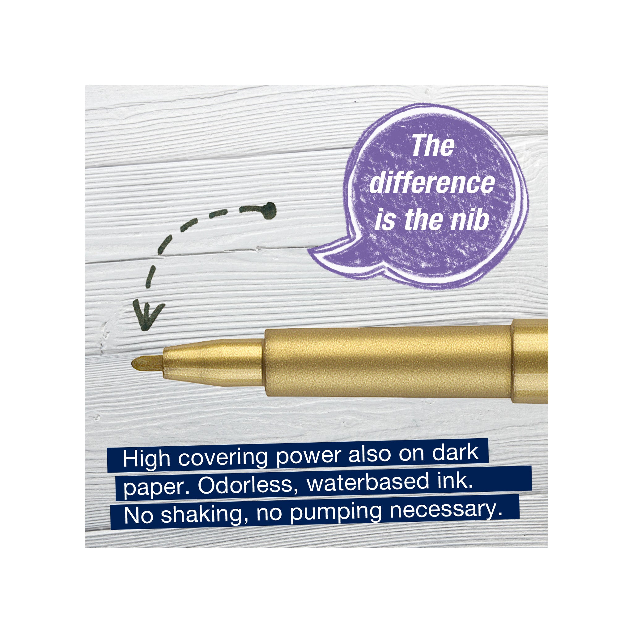 Pitt Artist Pen Metallic Set of 4 - Premium Art Markers for Drawing, Sketching & Calligraphy - Perfect for Artists, Illustrators & Craft Projects