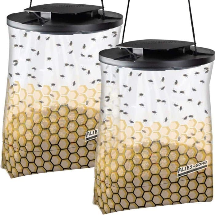 Flies Be Gone Fly Trap - Effective Indoor & Outdoor Fly Catcher for Home, Kitchen, and Patio | Natural Pest Control Solution