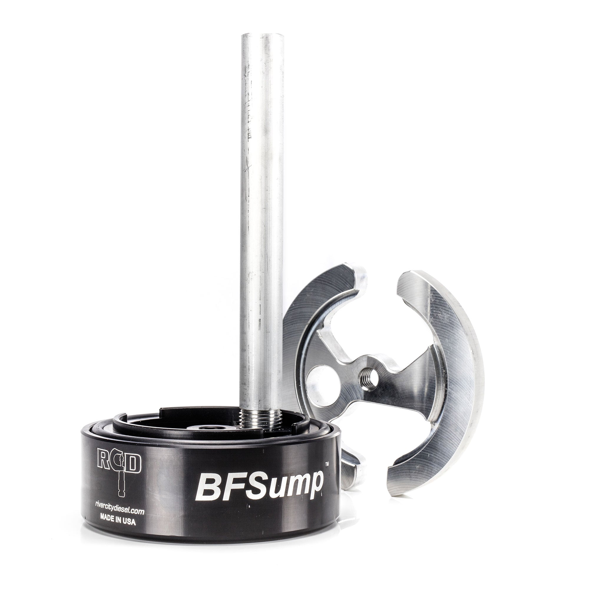 Big Fuel Sump Tank - Heavy Duty Diesel Fuel Transfer Pump for Trucks, Tractors & Equipment - Ideal for Farm, Construction & Industrial Use