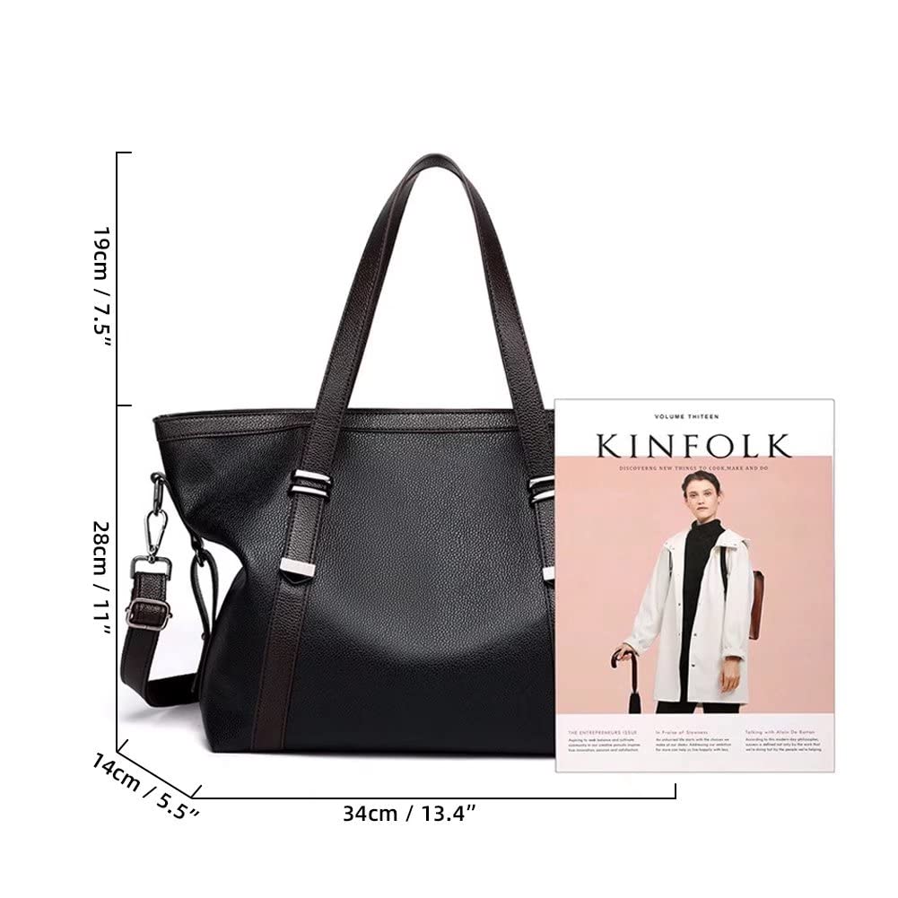 Mudono Women's Large Capacity Shoulder Bag - Crossbody Hobo Tote with Top Handle, Retro Satchel Purse for Work, Travel & Everyday Use