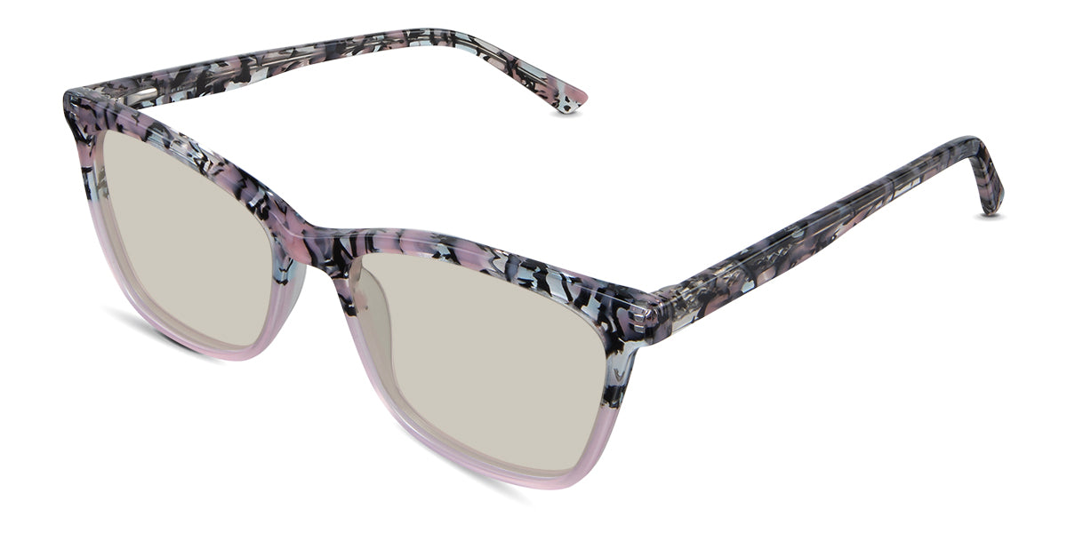 Paisley Print Women's Prescription Tinted Glasses - Stylish & UV Protection for Outdoor Activities, Driving, and Fashion Accessories