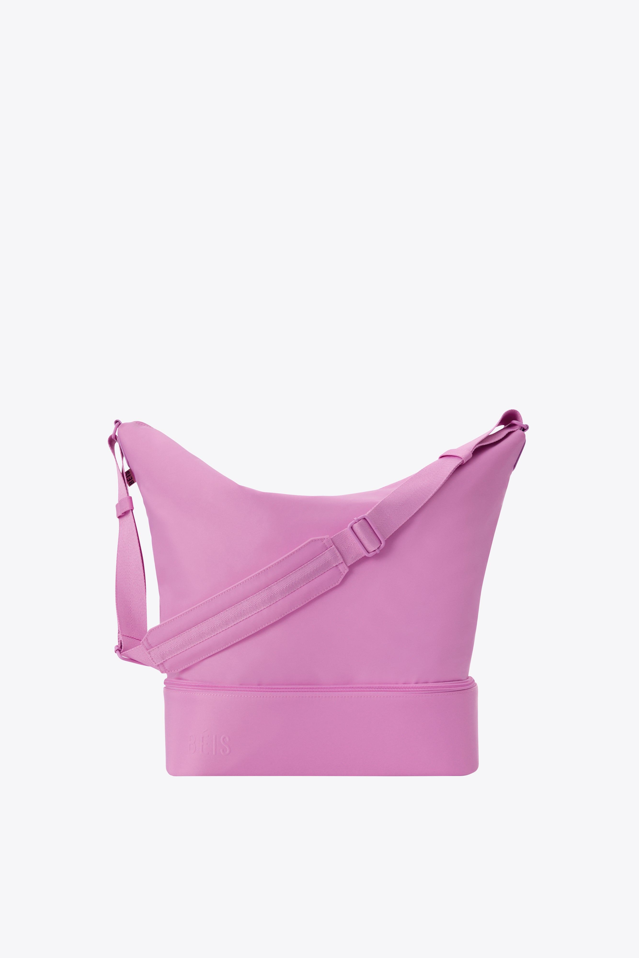 The Crescent Weekender Bag in Berry - Stylish & Spacious Travel Duffel for Women | Perfect for Weekend Getaways, Gym, Work & Overnight Trips