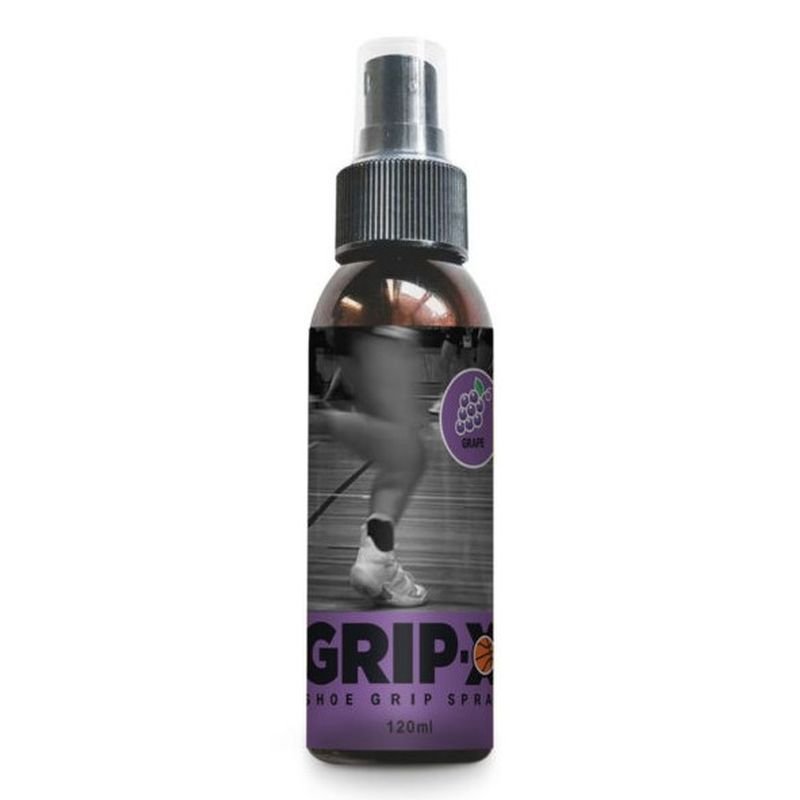 GRIP X Non-Slip Shoe Grip Spray - Grape Scented | Prevents Slips on Floors & Stairs | Perfect for Work, Sports & Dance Shoes