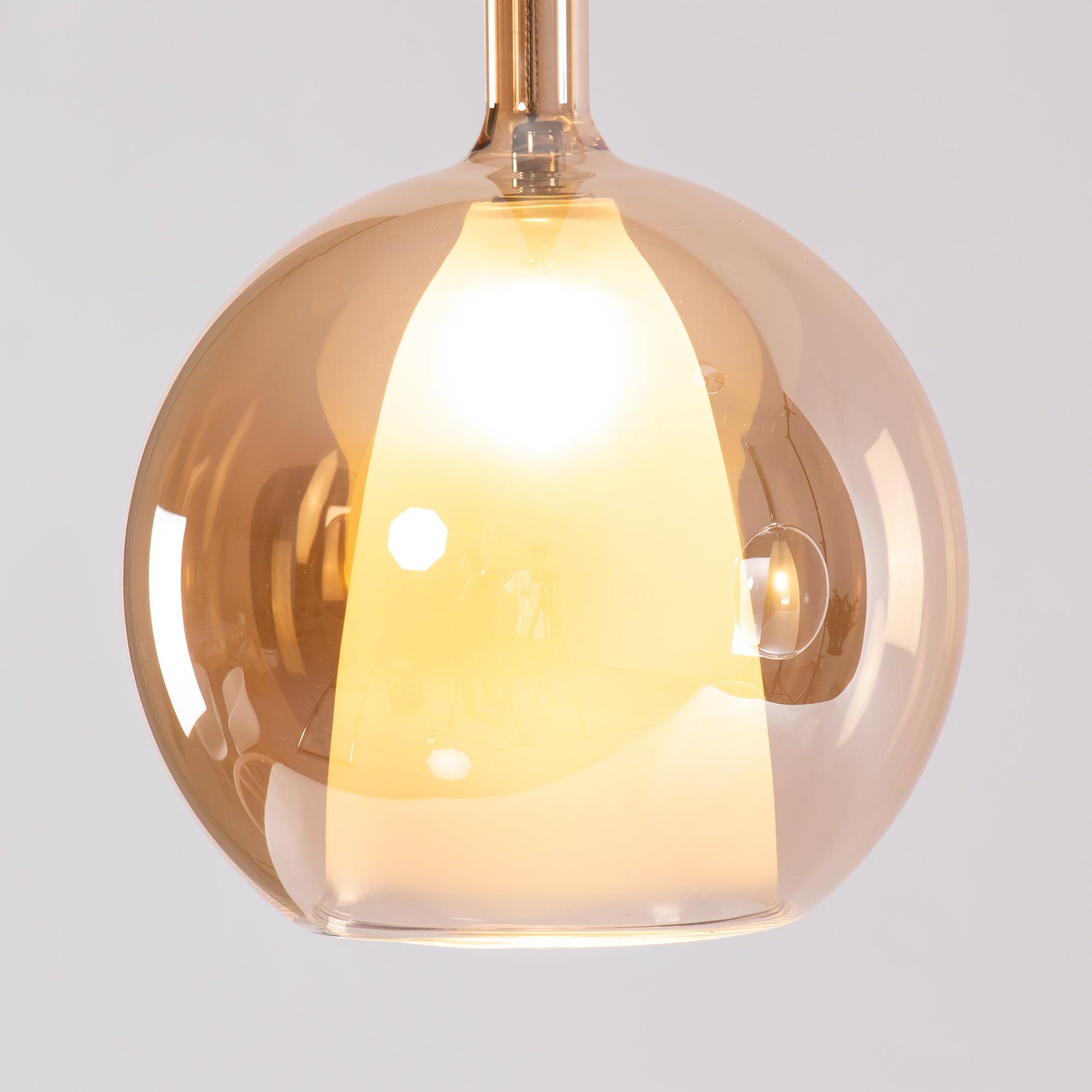 Modern Glo Pendant Light - Elegant Hanging Fixture for Kitchen Island, Dining Room & Bedroom - Dimmable LED Chandelier with Adjustable Height - Perfect for Home Decor & Interior Lighting
