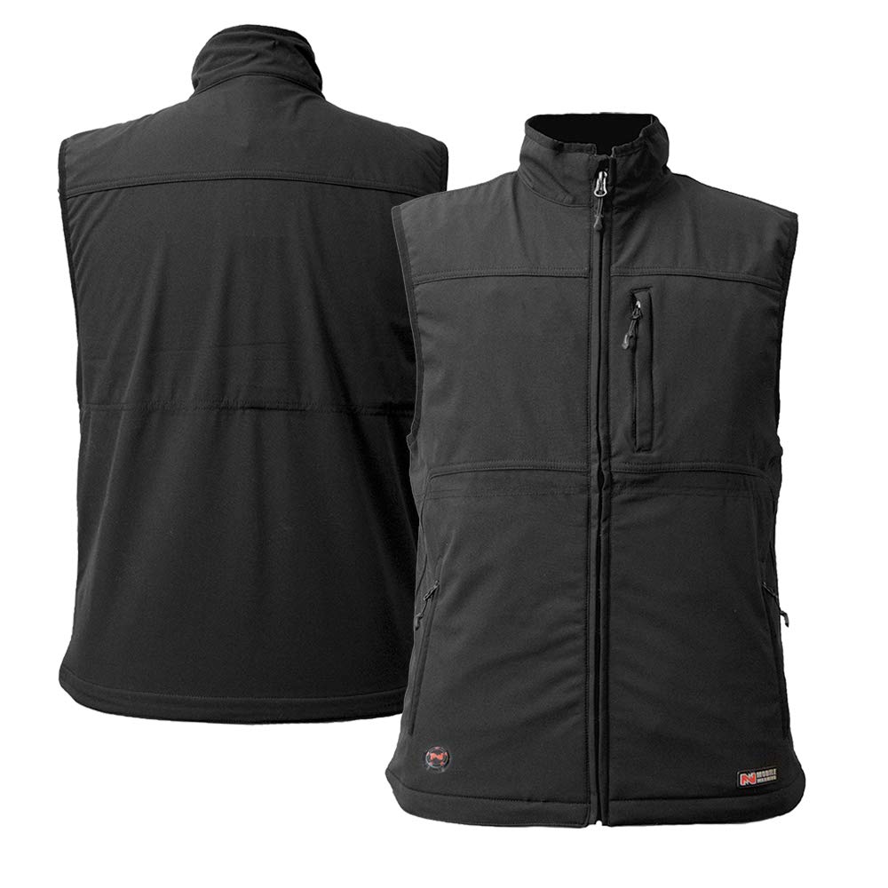 Vinson Bluetooth Battery Heated Vest for Men - 7.4V Rechargeable Electric Warming Jacket | Perfect for Winter Outdoor Activities, Hunting, Skiing & Cold Weather Commute
