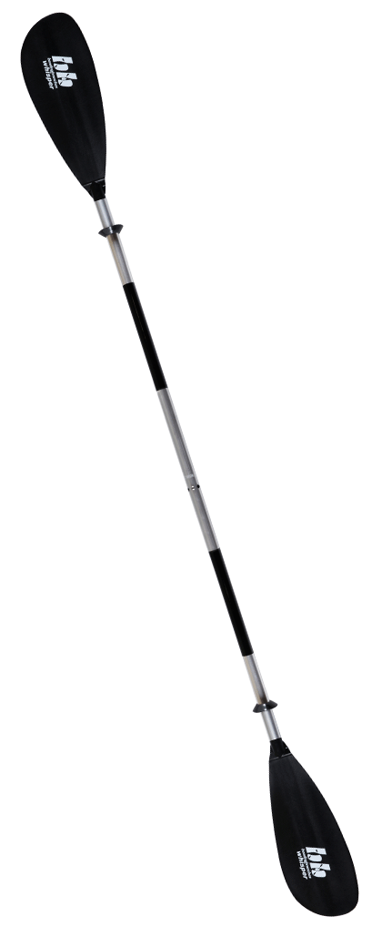 Bending Branches Whisper II Aluminum Kayak Paddle - Lightweight & Durable Canoe Oar for Recreational & Touring Kayaking | Perfect for Lakes, Rivers & Coastal Waters