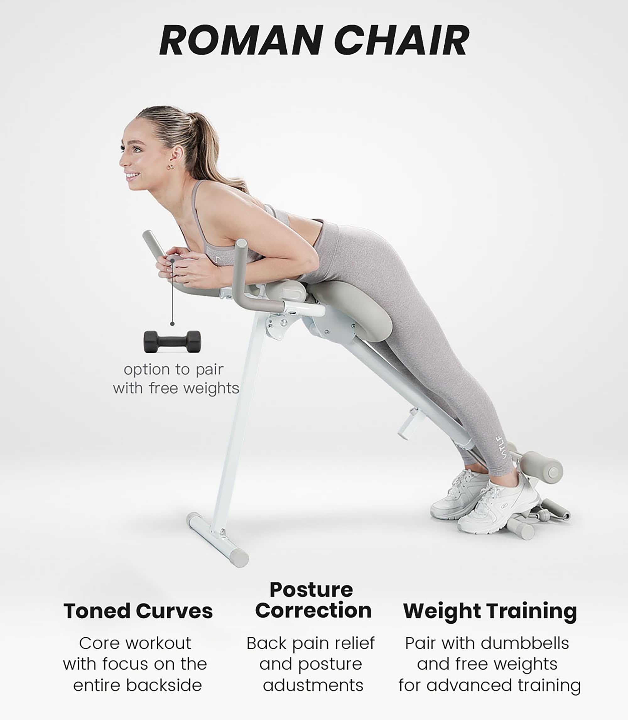 WONDER CORE Pro Max - 4-in-1 Ab Machine for Home Gym: Ab Trainer, Rowing Machine, Leg Press & Roman Chair | Perfect for Core Workouts, Full Body Exercise & Home Fitness Training