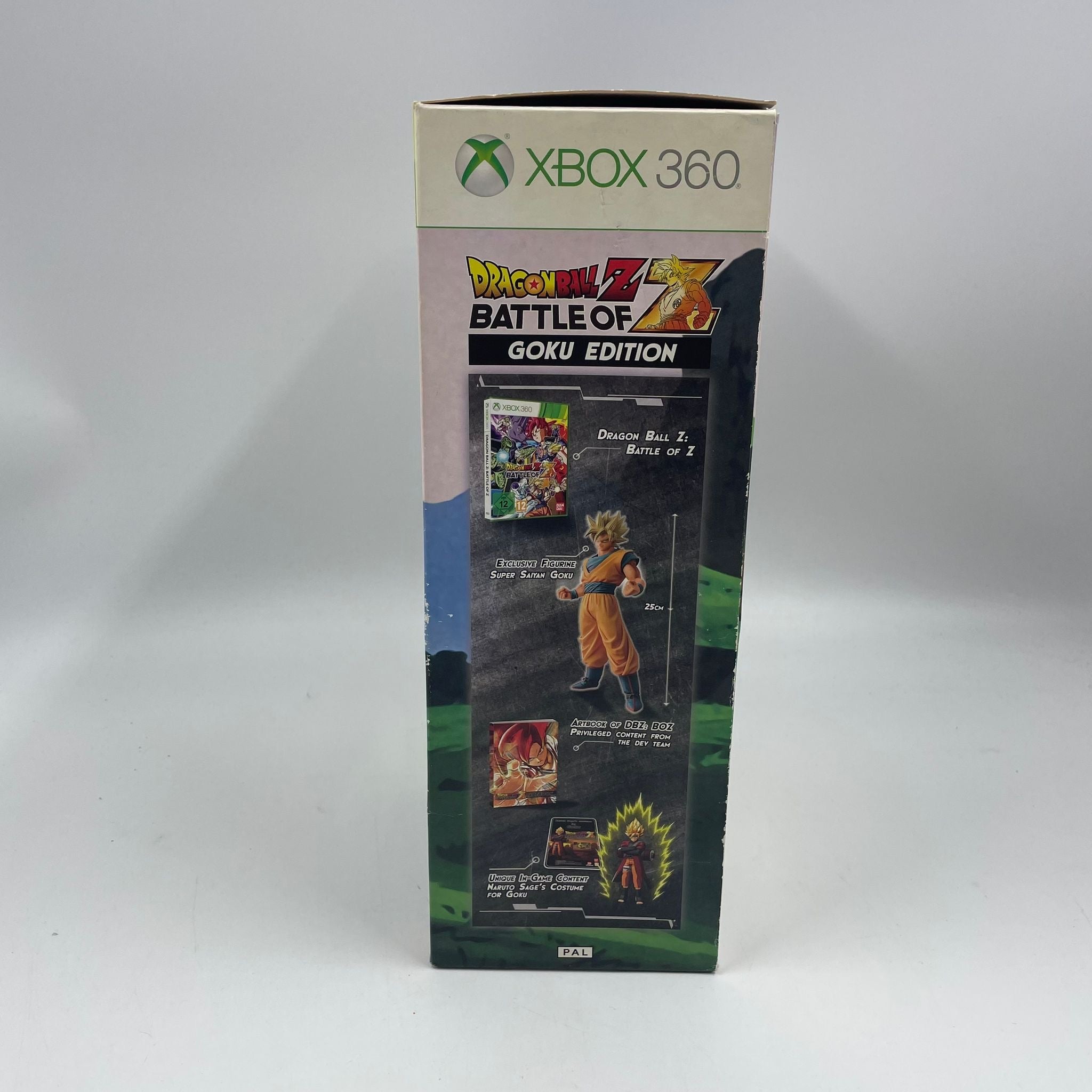 Dragon Ball Z Battle of Z Goku Edition Action Figure for Xbox 360 - Perfect for Gaming Collectors and Anime Fans Display