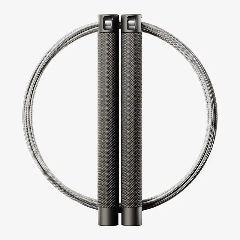 RPM Session 4 Black Jump Rope for Fitness Training, Workouts & CrossFit - Durable Speed Rope for Boxing, MMA & Home Exercise