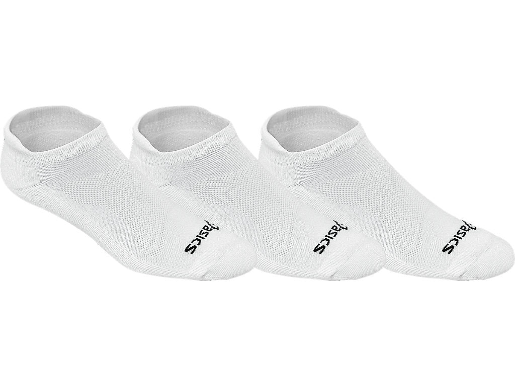 ASICS Cushion Low Cut Athletic Socks 3-Pack - White | Breathable & Comfortable Running Socks for Men & Women | Perfect for Gym, Jogging & Daily Wear