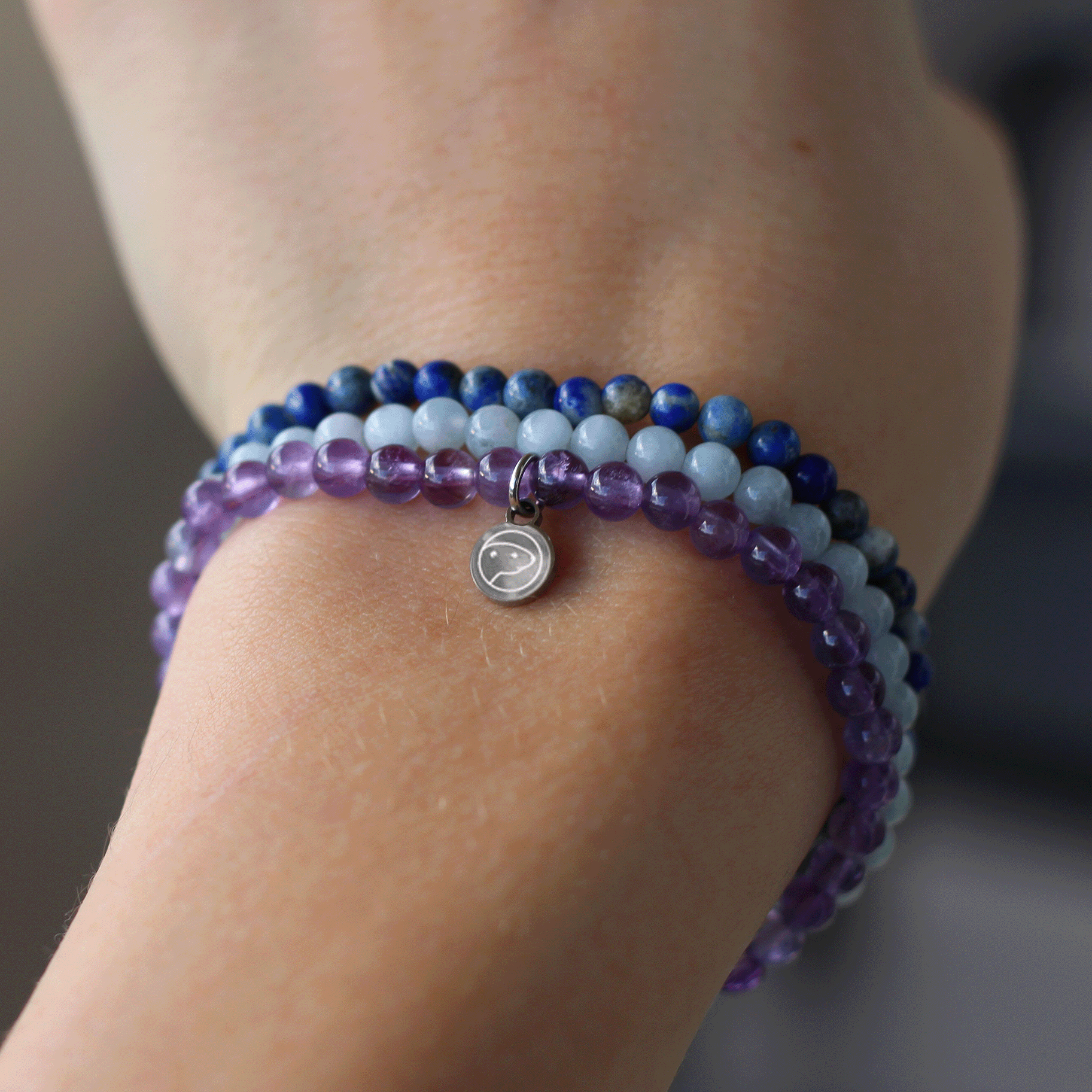 Aquarius Zodiac Sign Bracelet Pack - Mini Adjustable Charm Bracelets for Women & Girls - Perfect for Birthdays, Gifts & Everyday Wear