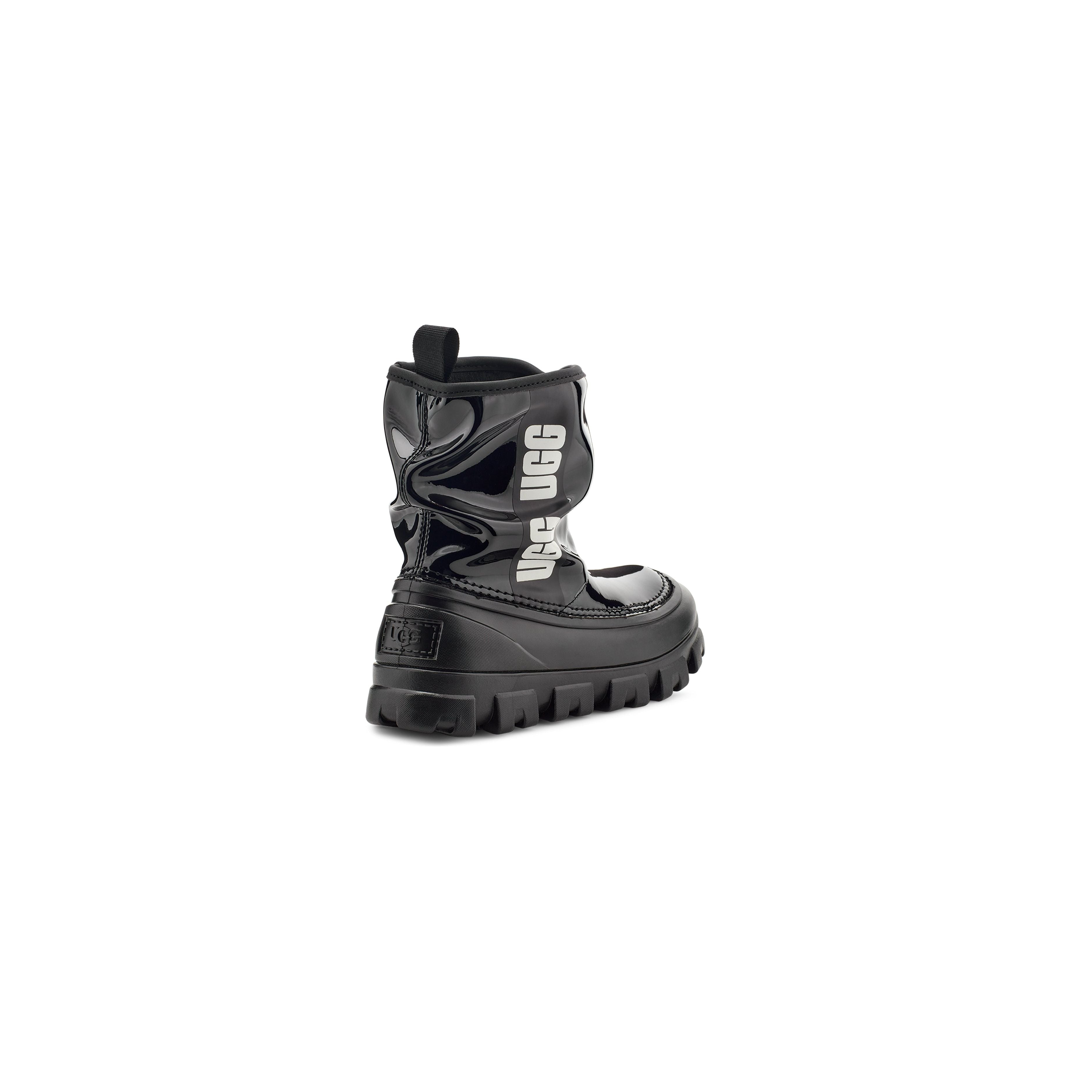 UGG Kid's Classic Brellah Mini Boots in Black | Waterproof Winter Boots for Girls & Boys | Perfect for Snow, School & Outdoor Play