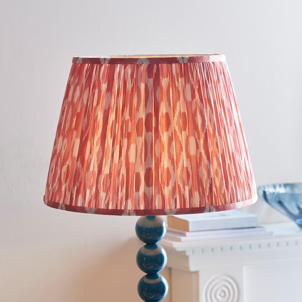 Auralis Ikat Floor Lamp with E27 Socket - Modern Handwoven Design for Living Room, Bedroom & Office Lighting