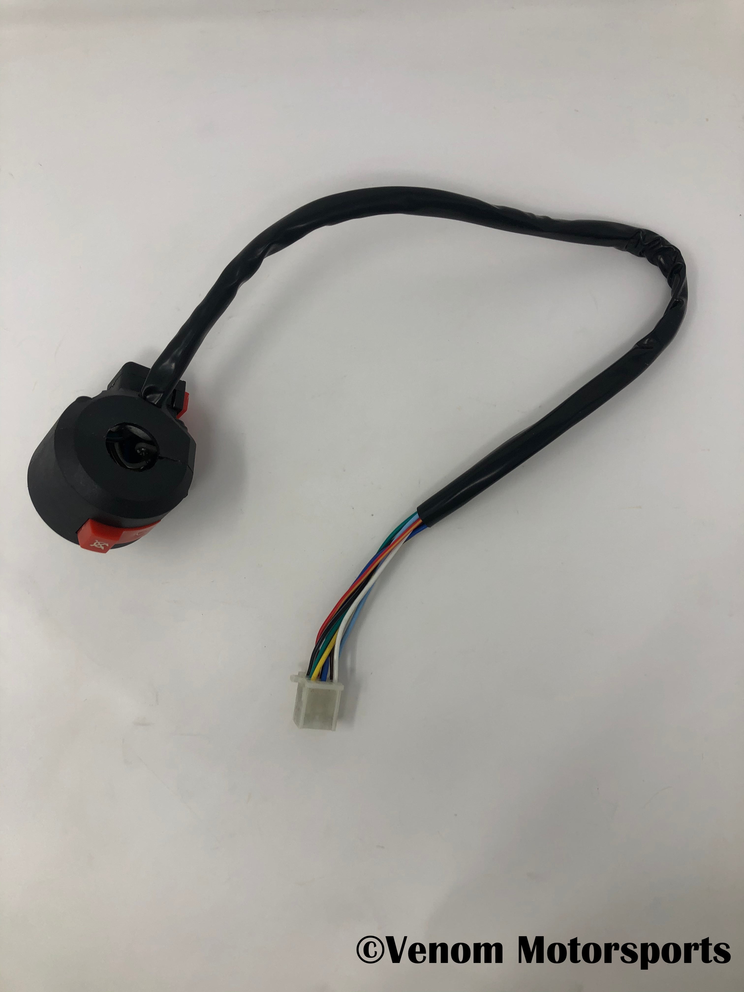 Replacement Left Side Control Switch for Venom 125cc ATV Parts - Compatible with 125cc ATV Models - Perfect for Off-Road Riding & Maintenance Repairs