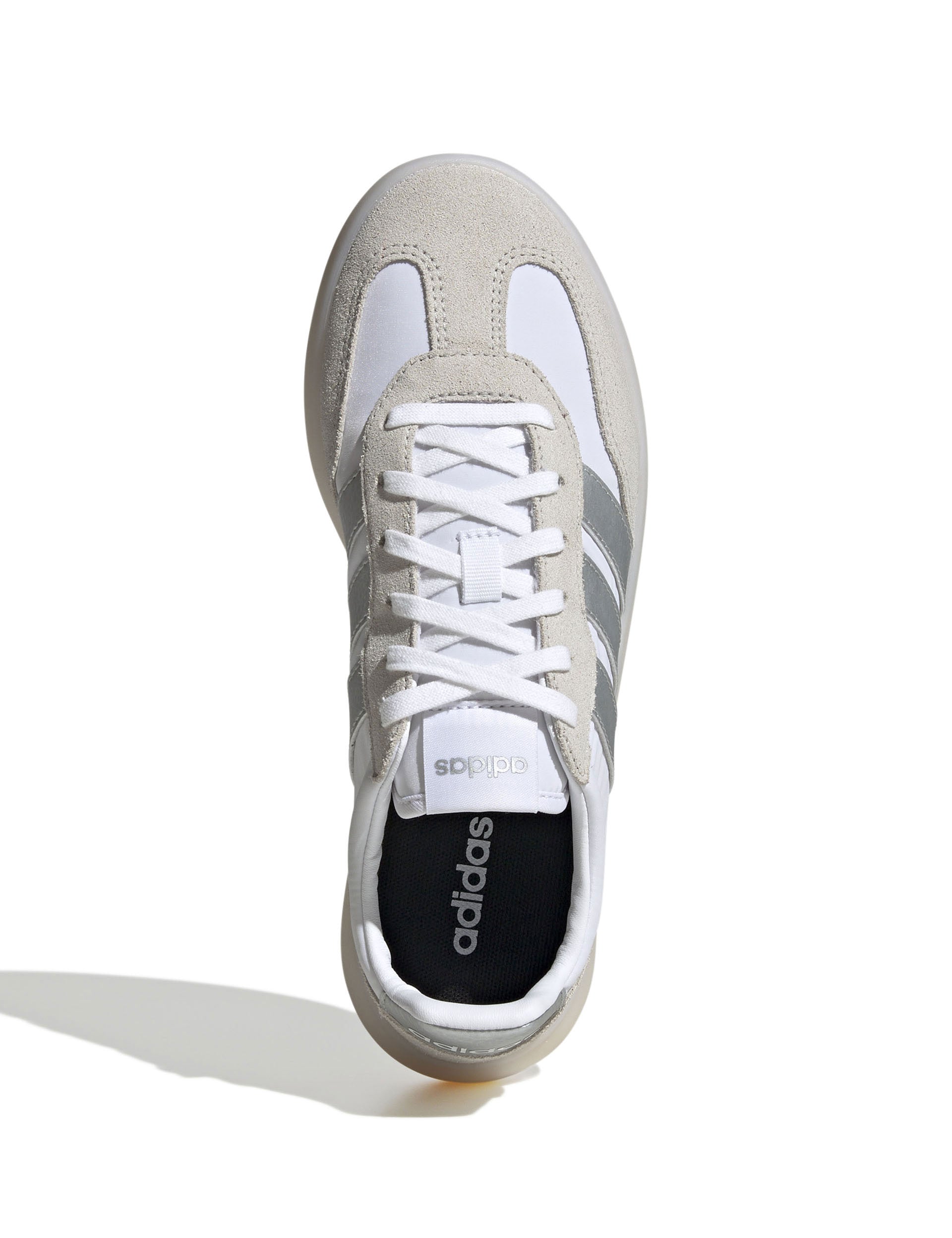 Barreda Decode Shoes - Cloud White, Matte Silver & Grey Running Sneakers for Men | Lightweight Comfortable Athletic Shoes for Jogging, Gym & Daily Wear